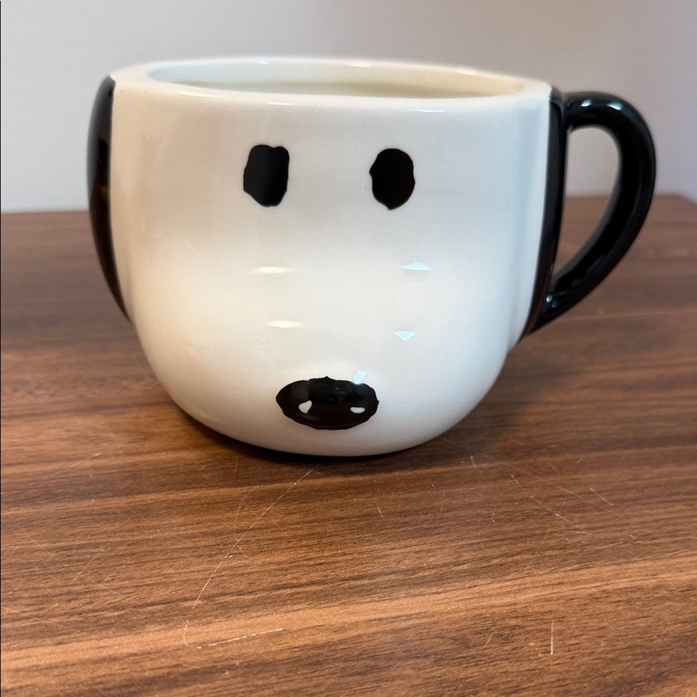 SNOOPY HEAD Shaped Mug 2025 Peanuts Modern Gourmet Foods 22 oz READ